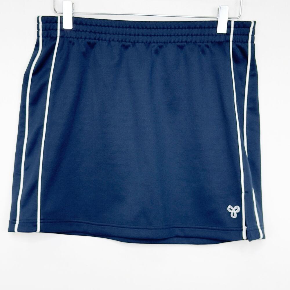 Aritzia TNA High Waisted Derby Sport Athletic Navy Blue Skirt L